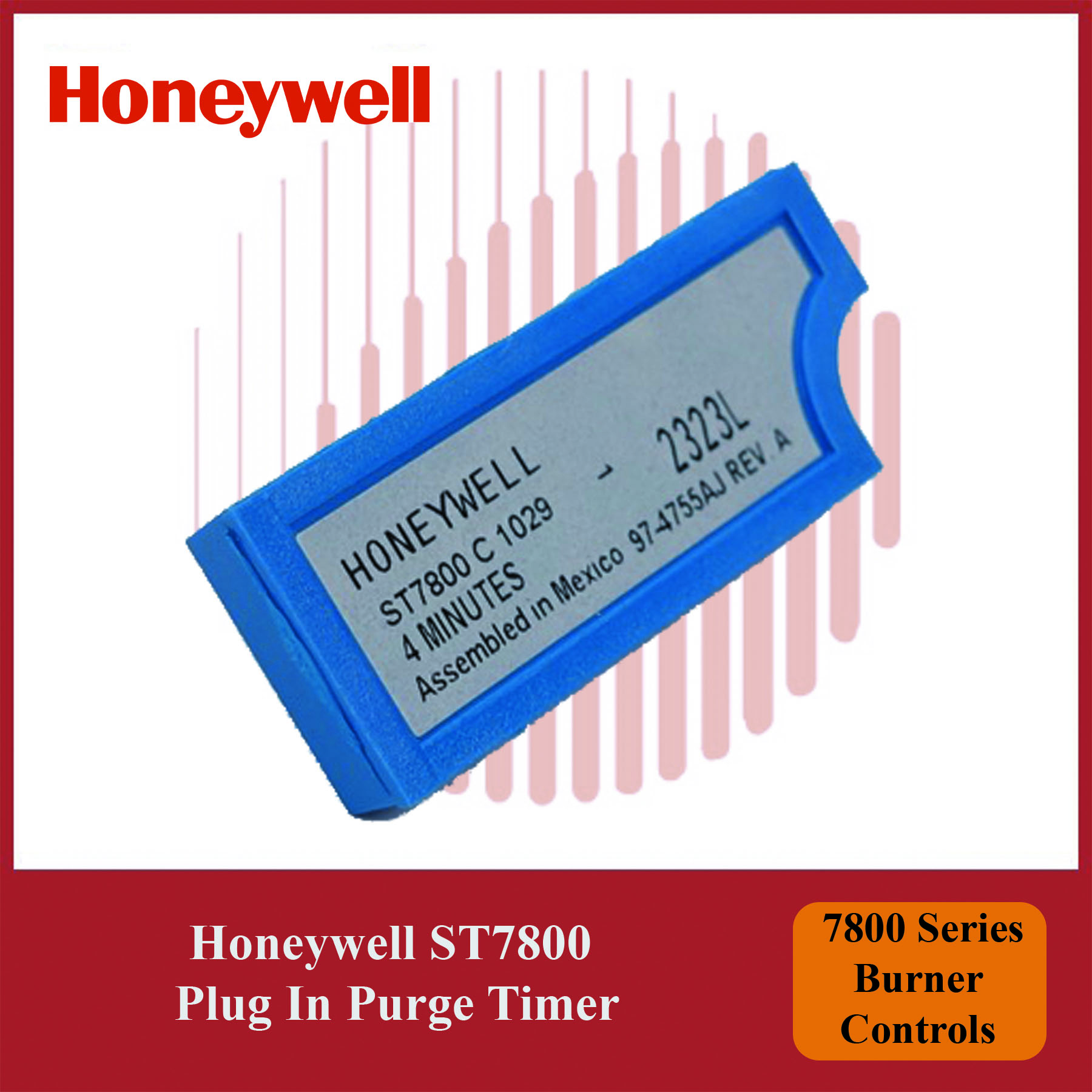 Honeywell ST7800C1029/U Plug-In Purge Timer – Trusted 7800 Series Burner Control - Image 3