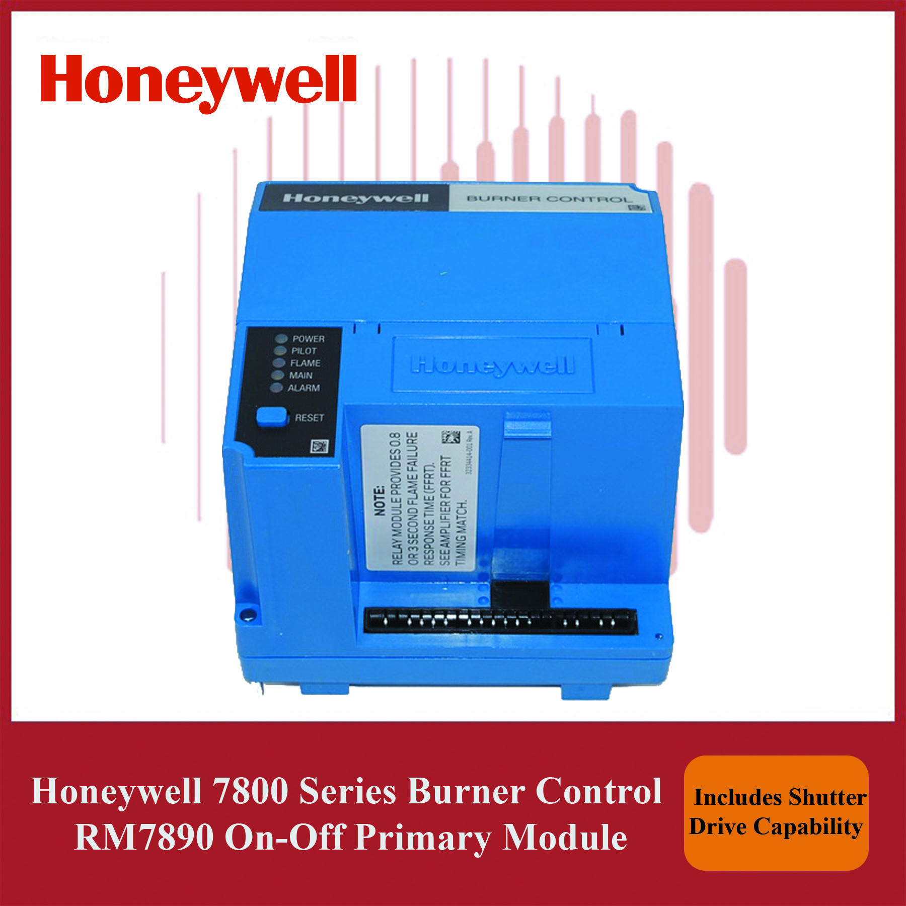 Honeywell 7800 Series RM7890D1004/U On-Off Primary Burner Safety Control - Image 4