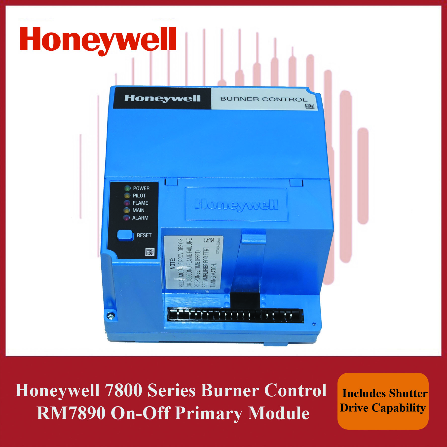 Honeywell 7800 Series Burner Control RM7890A1015/U On-Off Primary Module - Image 4