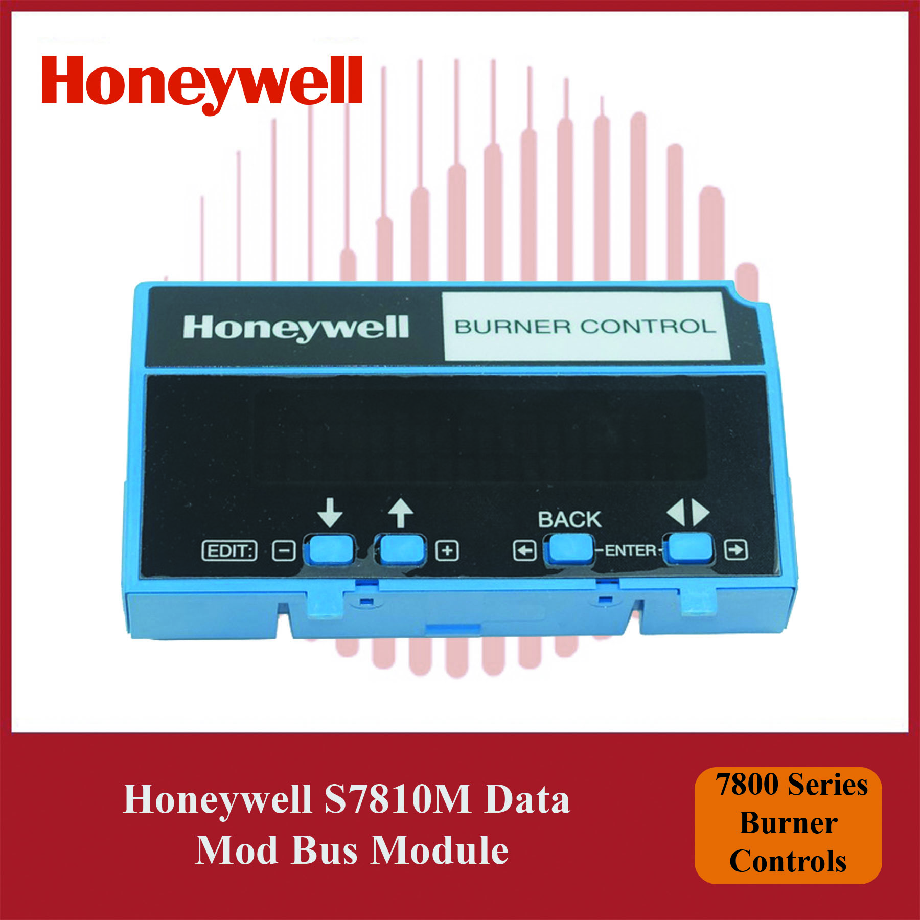 Honeywell 7800 Series Burner Controls S7810M1003/U Mod Bus Module - Image 3
