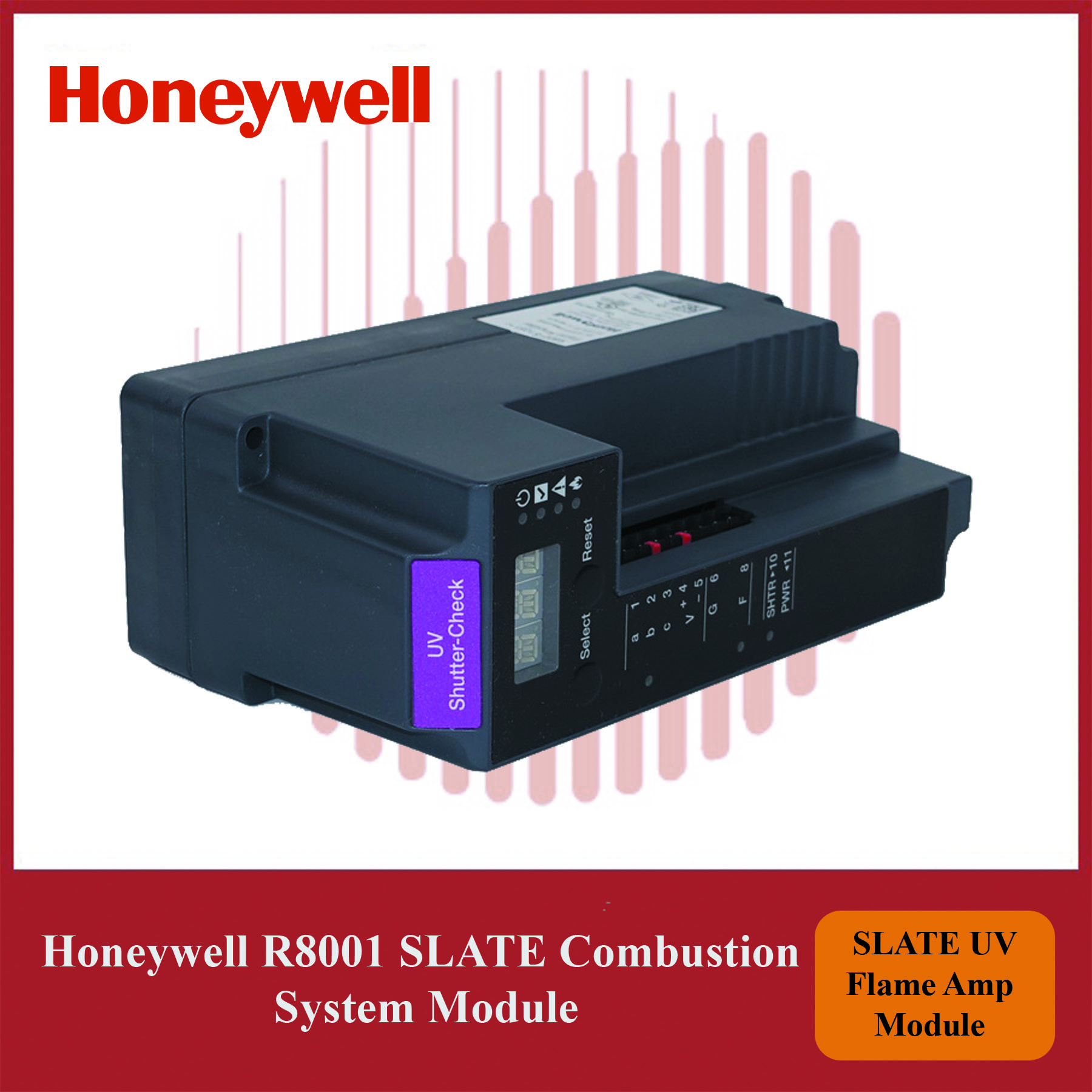 Honeywell R8001S1051/U Module for SLATE R8001 Combustion System - Image 4