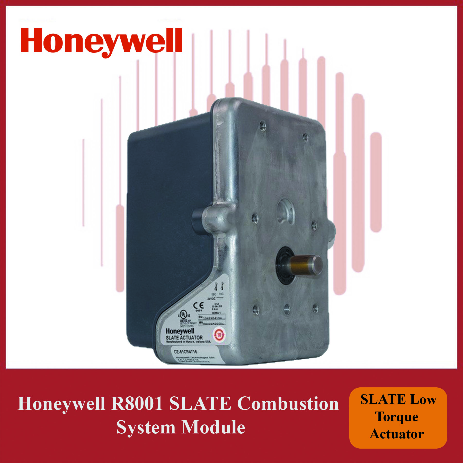 Honeywell R8001 SLATE Combustion Module R8001M1050 – Advanced System