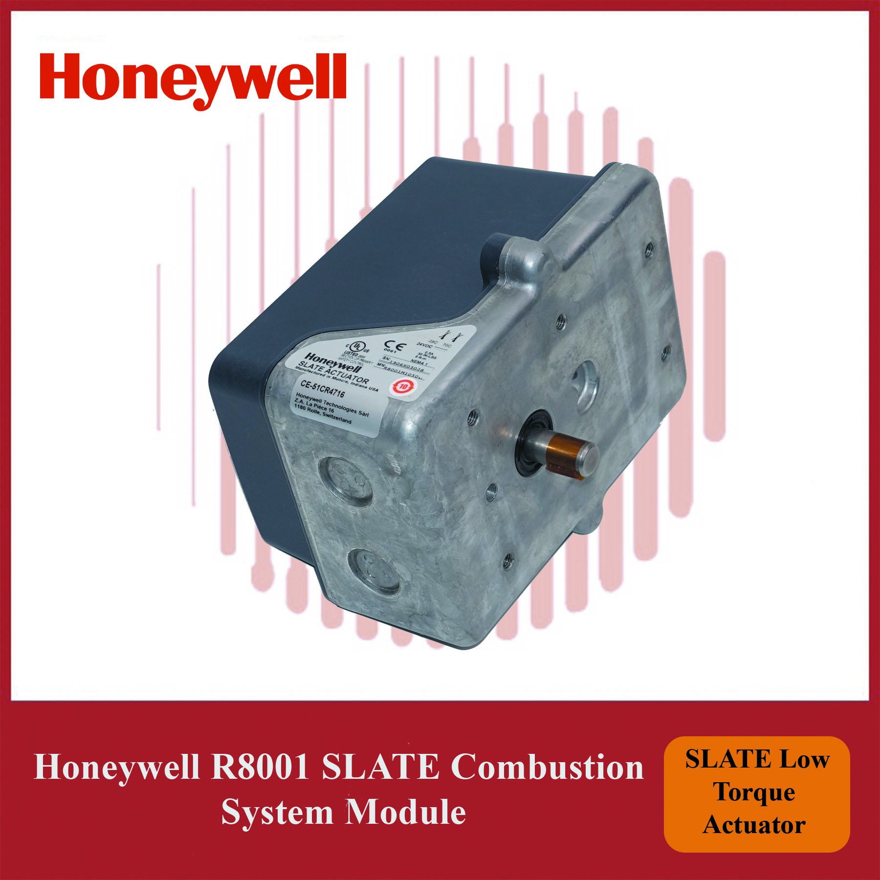 Honeywell R8001M1150 Module for SLATE R8001 Combustion System