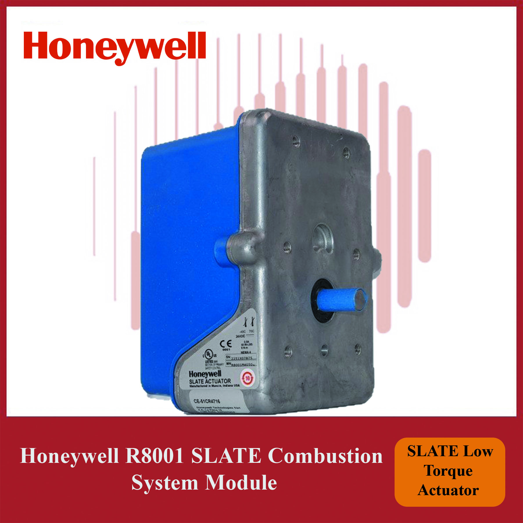 Honeywell R8001M4050 SLATE Combustion System Module | R8001 Control