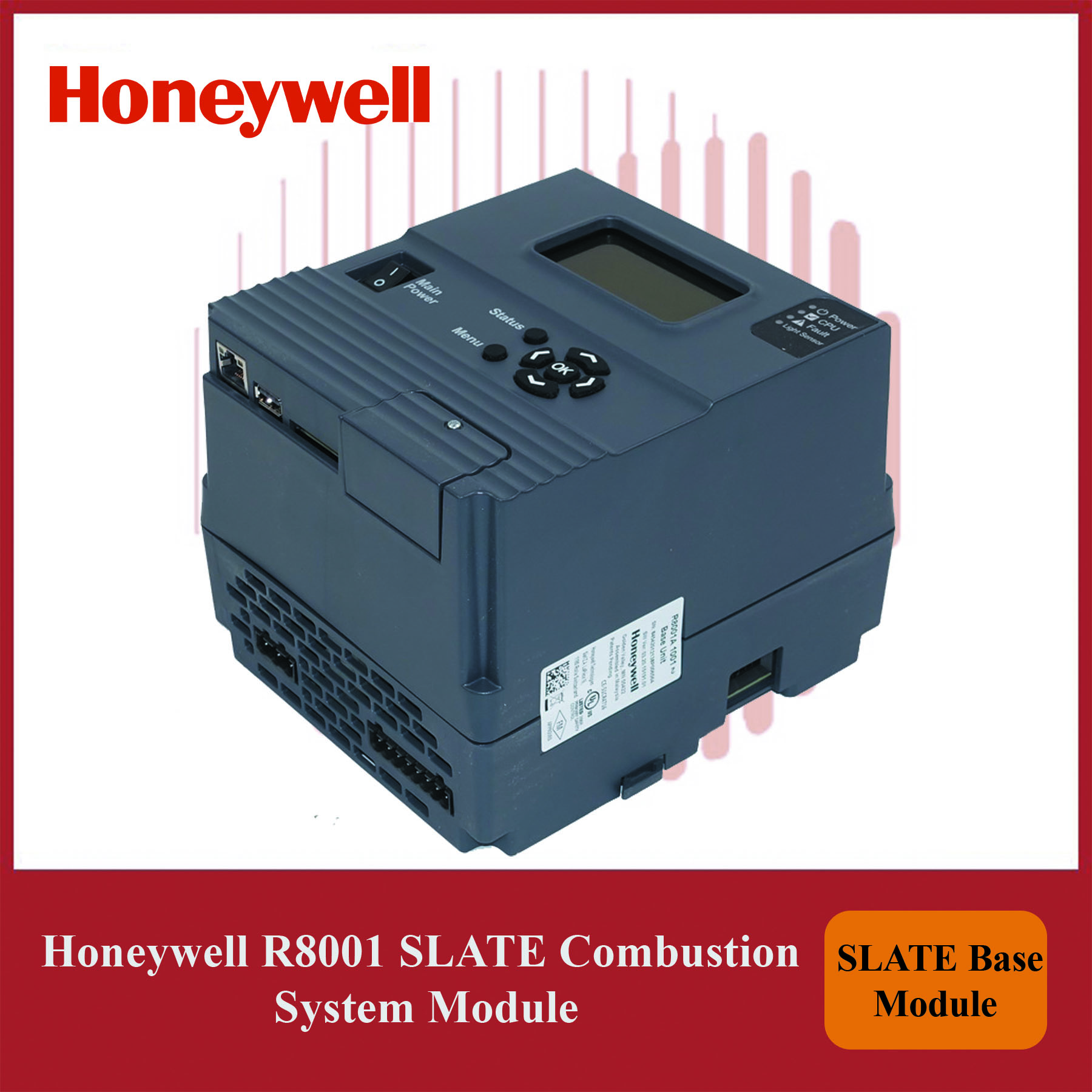 Honeywell R8001 SLATE Combustion System R8001A1001/U Module - Image 2