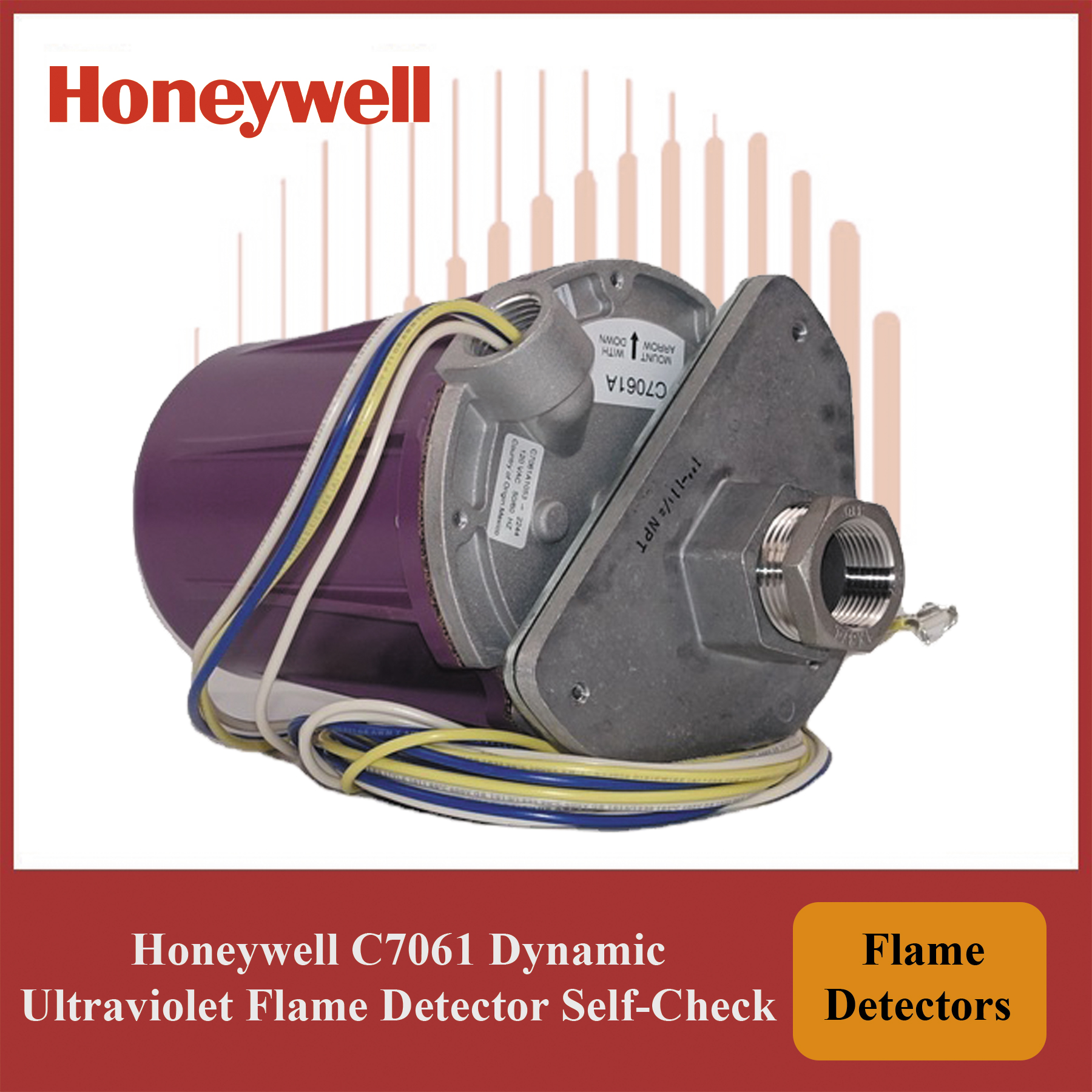 Honeywell Ultraviolet Flame Detector- C7061F2001/U Module Dynamic Self-Check - Image 3