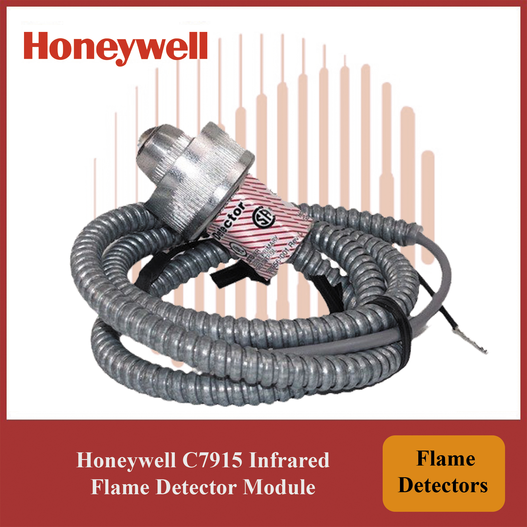 Honeywell C7915 Infrared Flame Detector- C7915A1010/U Module
