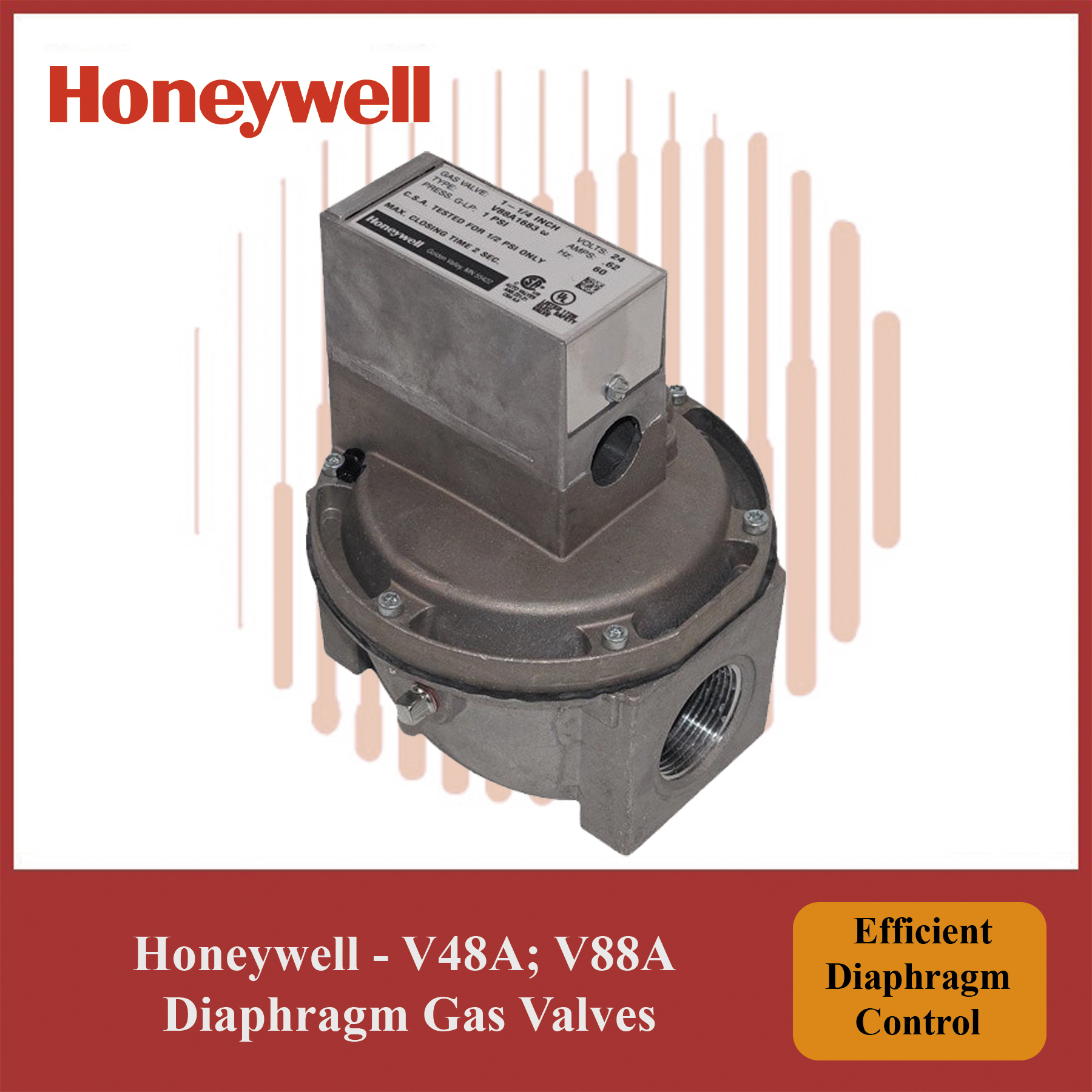 Honeywell Gas Valve Module (V88A1683/U) – Efficient Diaphragm Control