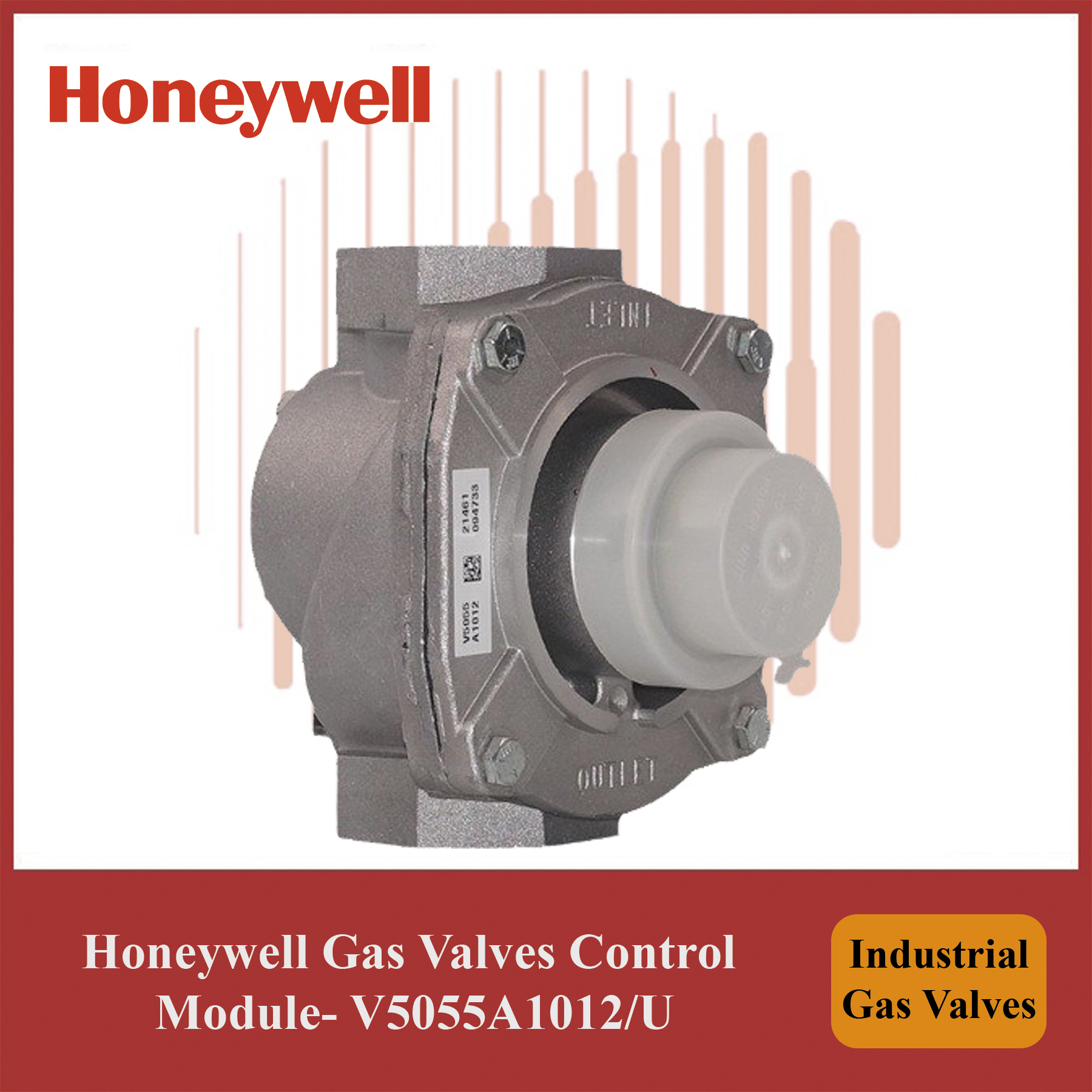 Honeywell Gas Valves Module- V5055A1012/U Industrial Gas Valves Control