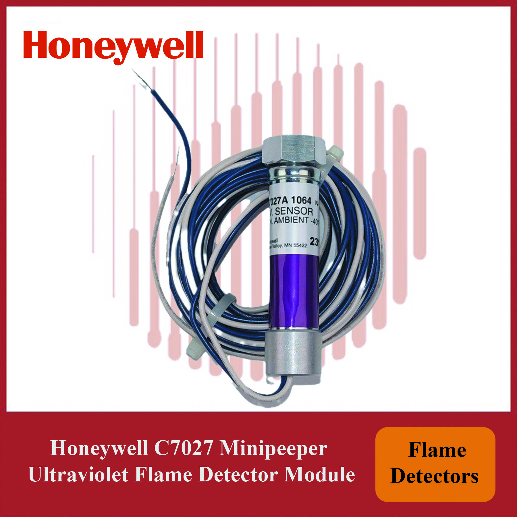 Honeywell Minipeeper Ultraviolet Flame Detector – C7027A1031/U Module - Image 3