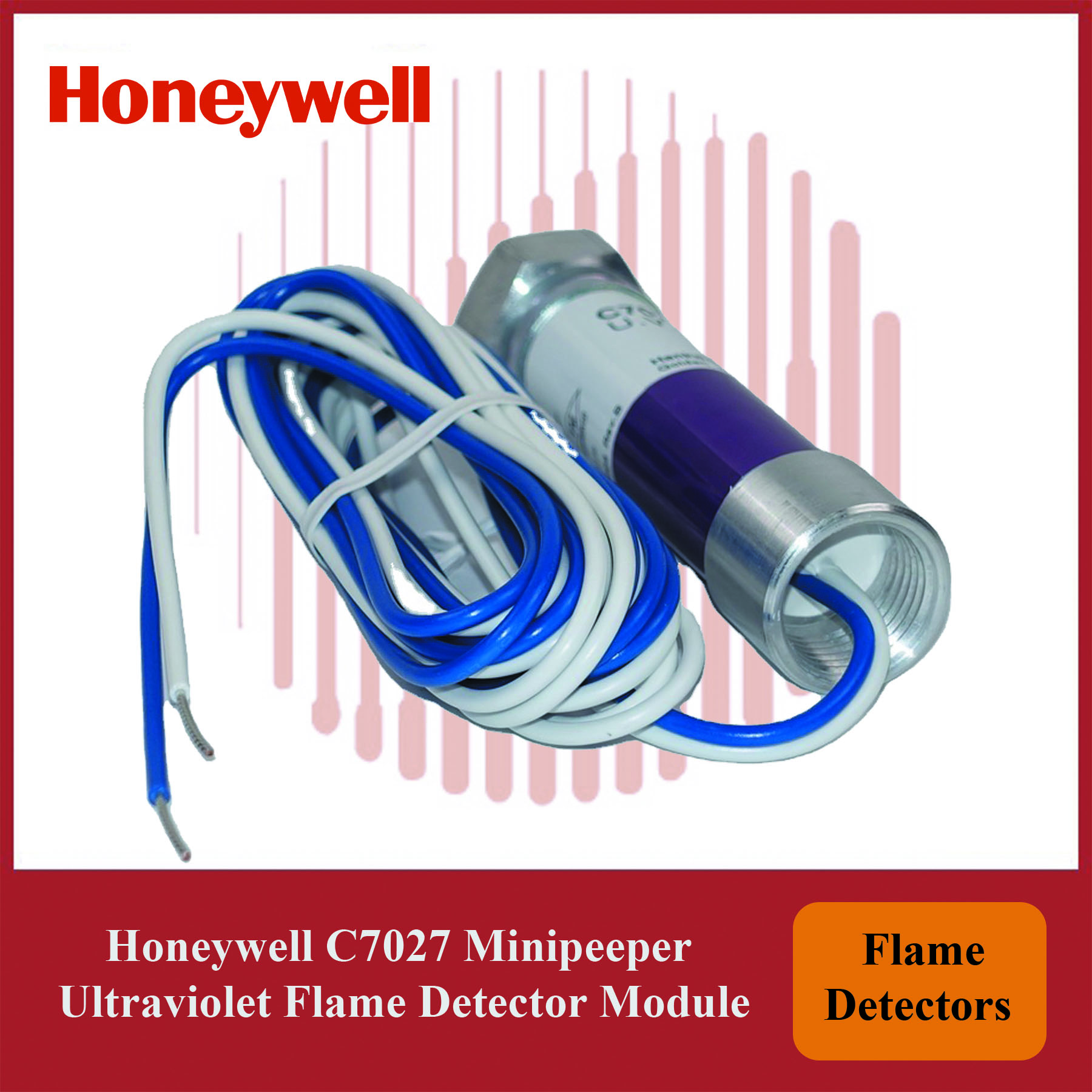 Honeywell C7027A1072/U Minipeeper Ultraviolet Flame Detector Module