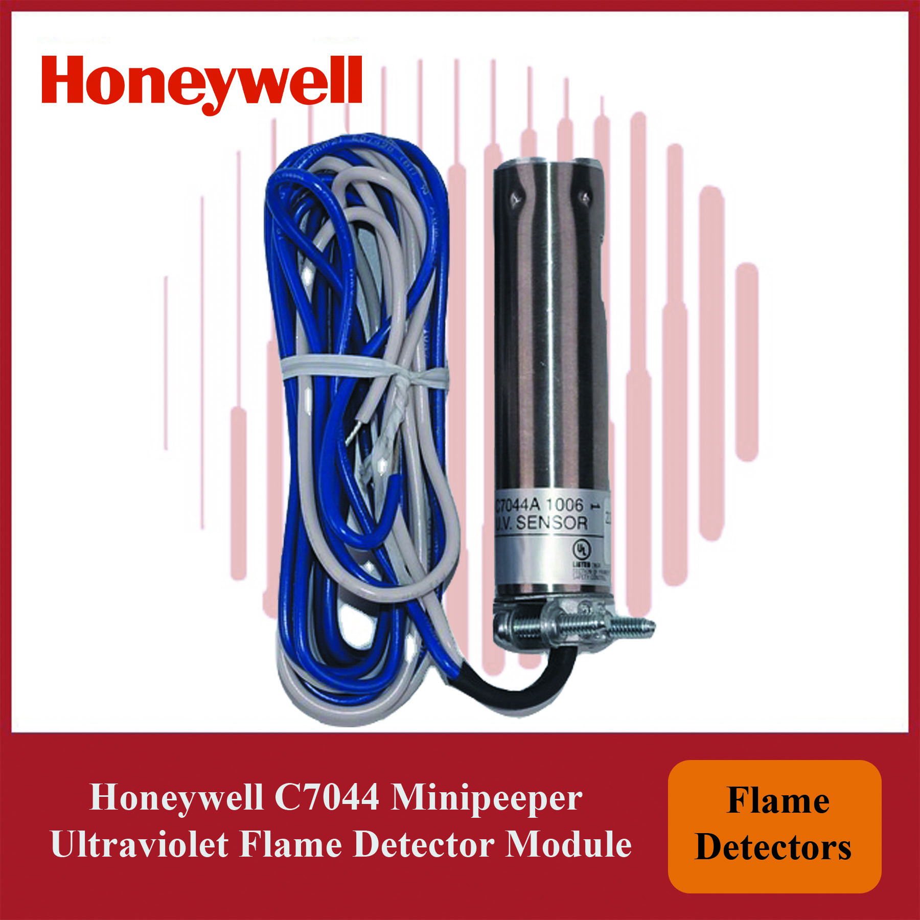 Honeywell C7044A1006/U Minipeeper Ultraviolet Flame Detector Module