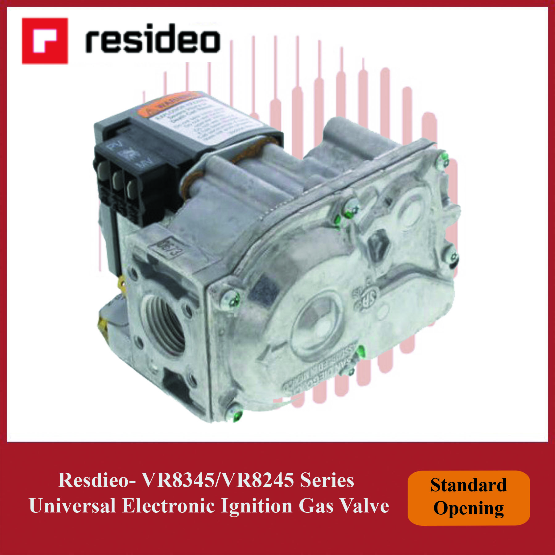 Resideo Gas Control Module – VR8245M2530 Universal Electronic Ignition Valve - Image 2
