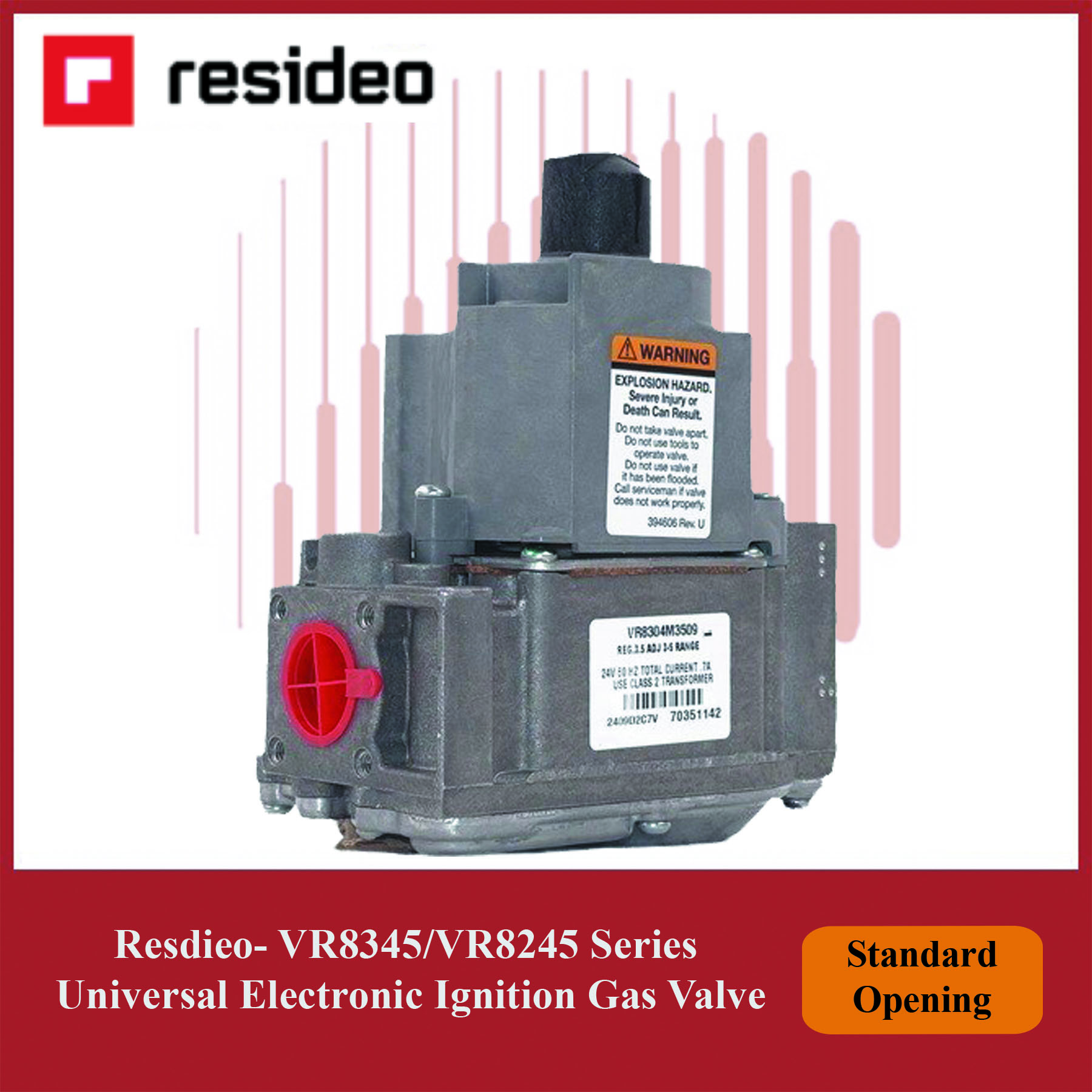 Resideo Gas Valves Module- VR8345M4302 Universal Electronic Ignition Gas Valve Control - Image 2