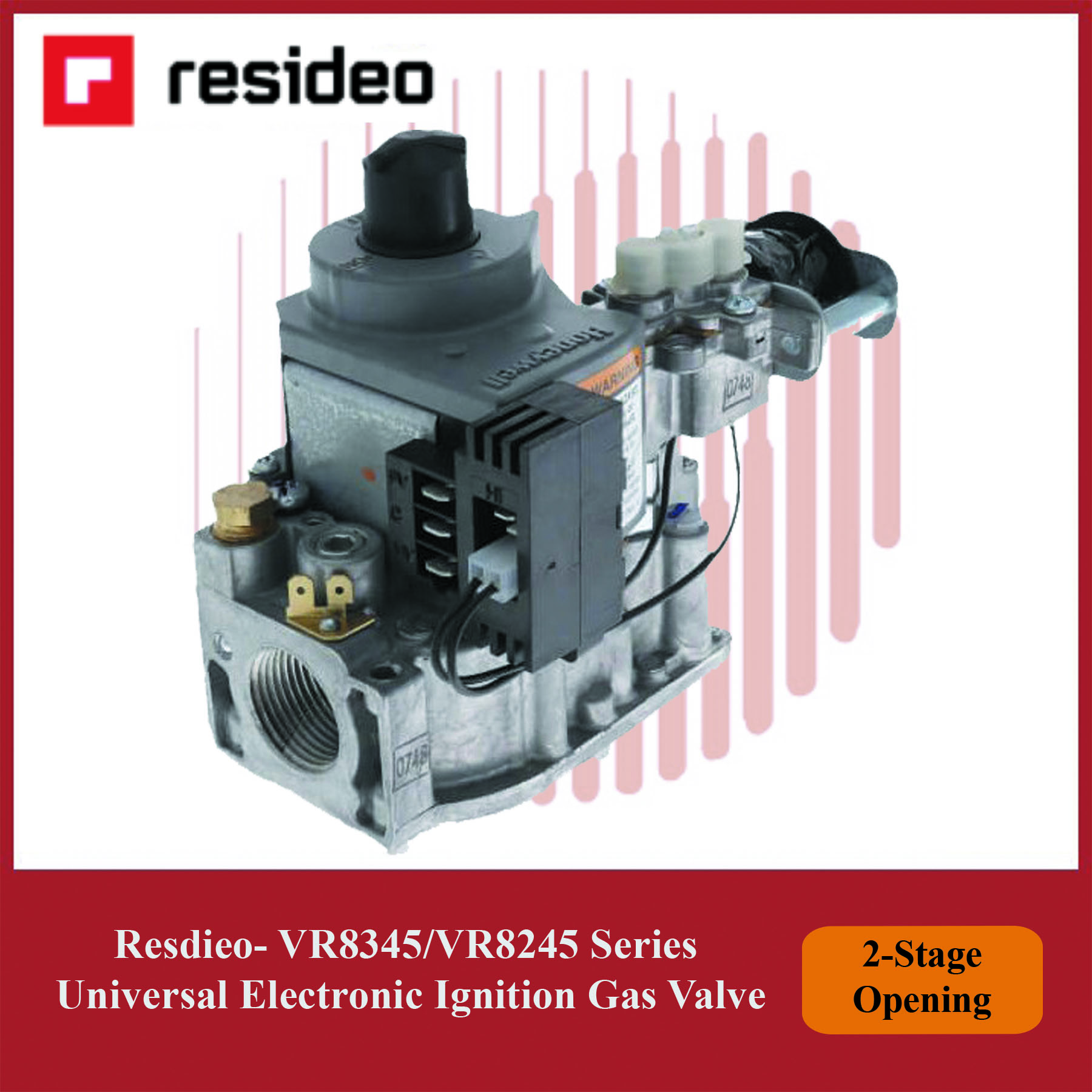 Resideo Universal Electronic Ignition Gas Valve – VR8345Q4563 Control Module - Image 2