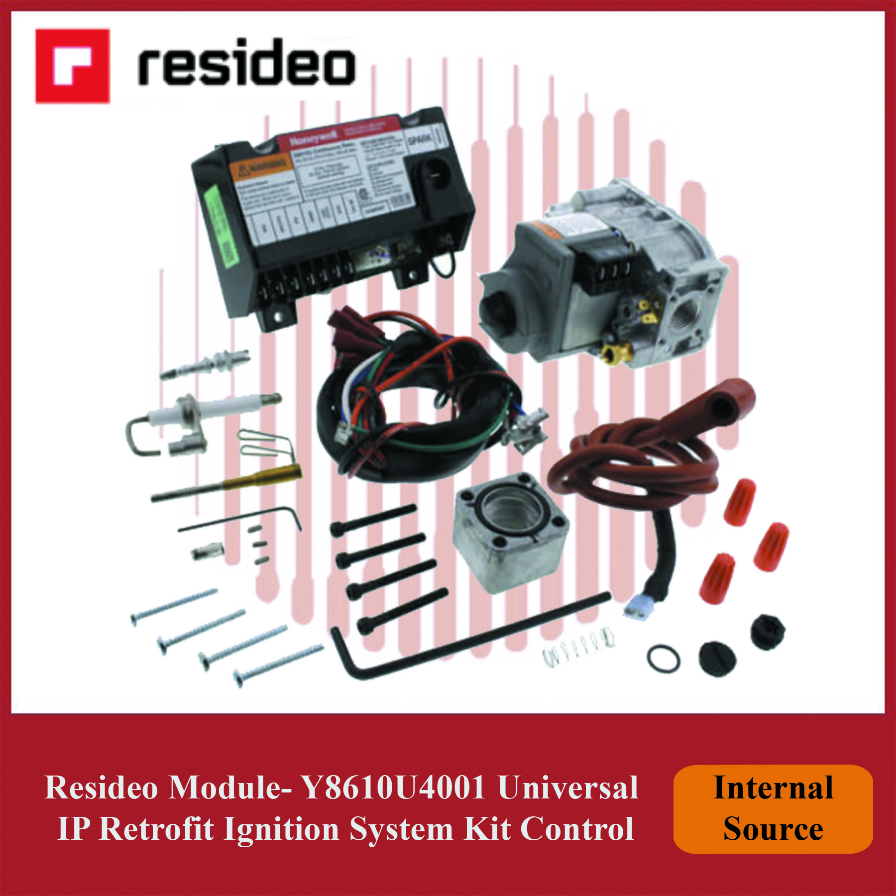 Resideo Module- Y8610U4001 Universal IP Retrofit Ignition System Kit Reliable Control - Image 2
