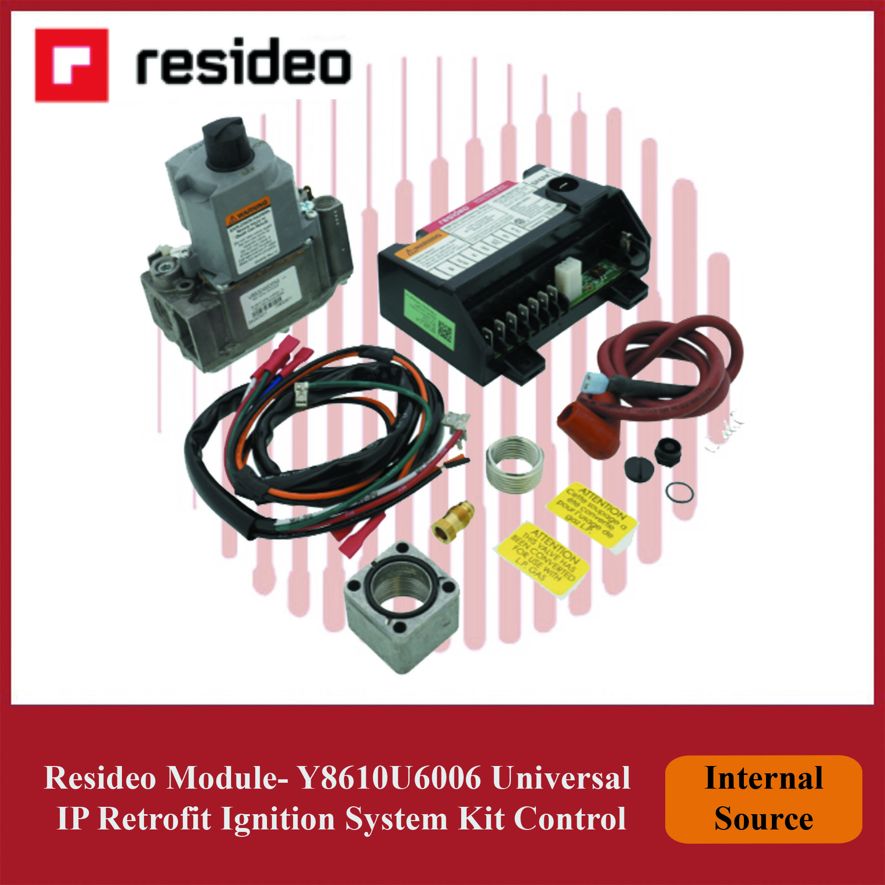 Resideo Module- Y8610U6006 Universal IP Retrofit Ignition System Kit Reliable Control - Image 2